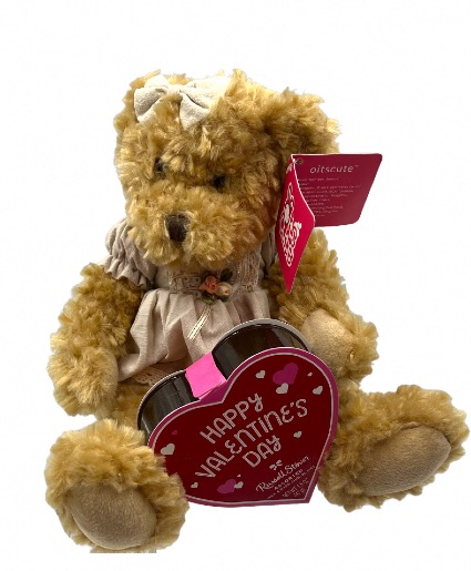Aaliyah Bear with Chocolate
