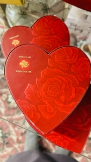 Abdallah Chocolates Embossed Heart Assorted Chocolates