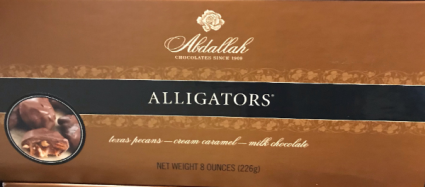 Abdallah Gourmet Milk Chocolates Alligators 8oz