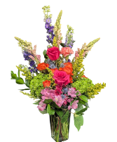Abundant Colors  Vase Arrangement
