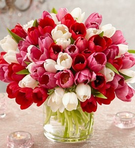 Abundant Elegance Tulips Bouquet