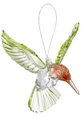 Acrylic Red Throat Hummingbird Gift Item