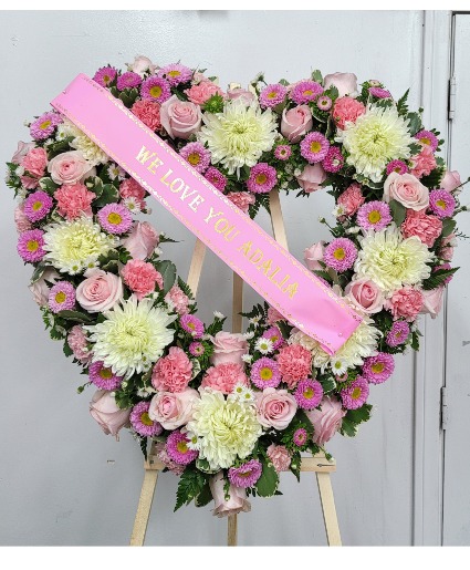 Adalia Angel heart Funeral