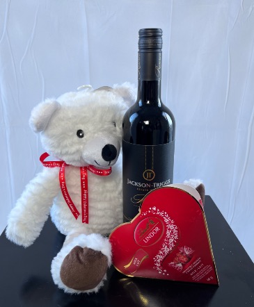 ADD : Bear, Wine & Chocolates Valentines Special in Aurora, ON | Petal Me Sugar Florist