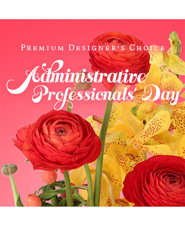 Admin Professionals' Day Floral Premium Designer's Choice in Midlothian, VA | Lasting Florals