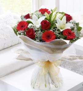 Adoration Hand Tie Bouquet