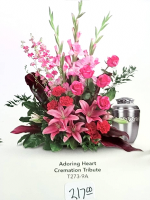 Adoring Heart Cremation Tribute 