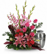 Adoring Heart Cremation Tribute PFD273-9A