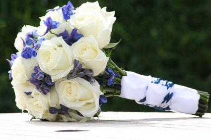 Aeronautical Inspiration Bridal Bouquet