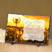 AFTER GLOW MEMORIAL PLAQUE