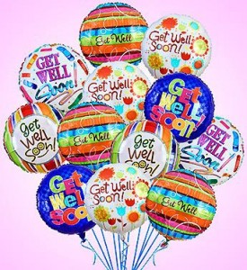 AIR-RANGEMENT GET WELL MYLAR BALLOONS in Camp Pendleton, CA | CAMP PENDLETON FLORIST AIR-RANGEMENT GET WELL MYLAR BALLOONS in Camp Pendleton, CA | CAMP PENDLETON FLORIST