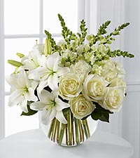 Alabaster Allure in Fair Lawn, NJ | DIETCH'S FLORIST Alabaster Allure in Fair Lawn, NJ | DIETCH'S FLORIST