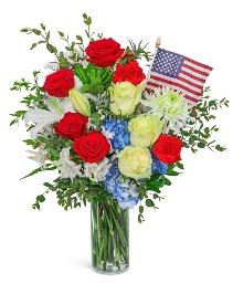 All-American Flower Arrangement