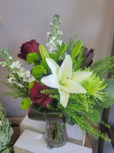 All For Love Vase Arrangement in Airdrie, Alberta | Flower Whispers