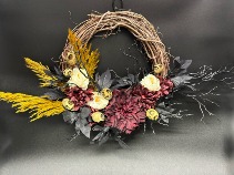 All Hallows Eve  Halloween Wreath