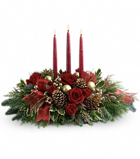 All Is Bright Christmas Centerpiece
