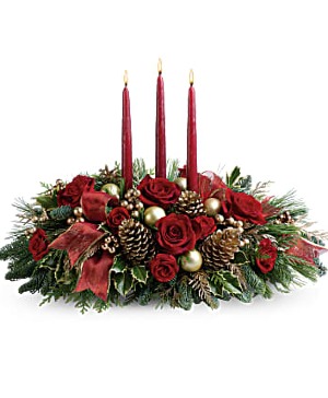 All is Bright Holiday Centerpiece in Whitesboro, NY | KOWALSKI FLOWERS INC. All is Bright Holiday Centerpiece in Whitesboro, NY | KOWALSKI FLOWERS INC.