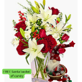 All is Merry and Bright Holiday Bouquet