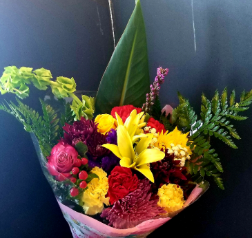 All Mix Flowers Wrapped