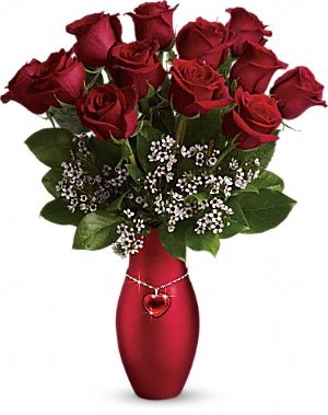 all my heart bouquet valentine's