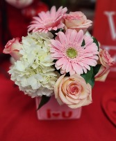 All My Heart Rose and Gerbera Bouquet 