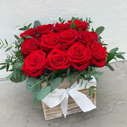 All My Love dozen roses box