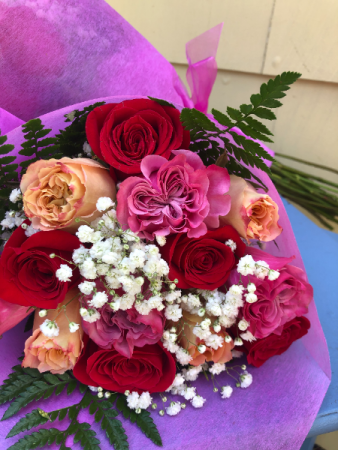 ALL occasion mix colored ROSES loose