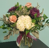"All Of Me...Loves All Of You" Fresh Cut Vased Arrangement in Auburn, Alabama | AUBURN FLOWERS & GIFTS