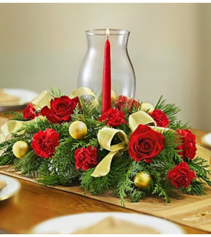 All Red Centerpiece