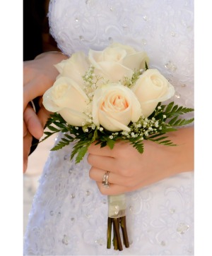 All Rose Prom Bouquet Select Colors