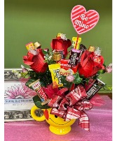 All Smiles Candy Bouquet  Candy Bouquet 