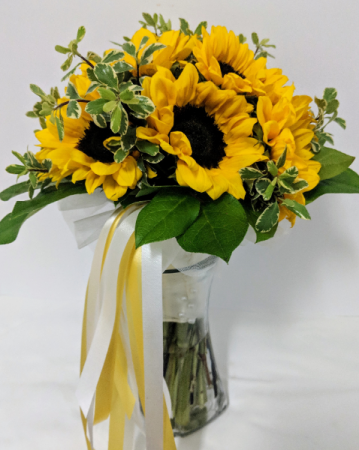 All Sunflowers Handheld Bouquet