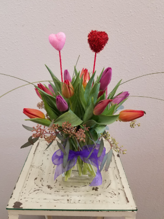 All Tulips, All the Time! Tulips in Vase