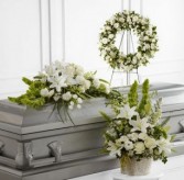 All White Funeral Package A