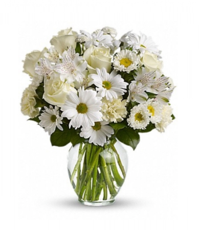 All whites and creams Vase