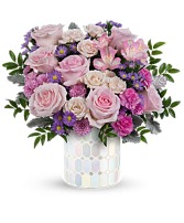 Alluring Mosaic Bouquet Keepsake arrangement