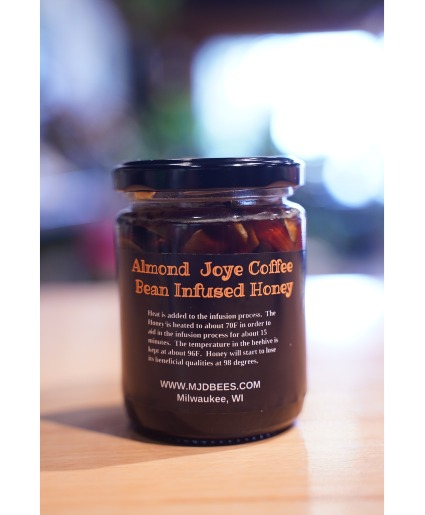 Almond Joye Coffee Infused Honey  MJD Apiary