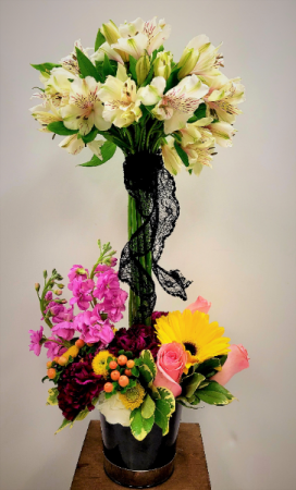 Alstroemeria Topiary Exclusive Arrangement