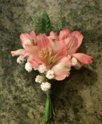 Alstromeria Boutonniere PICKUP IN STORE ONLY