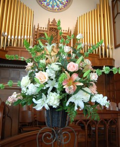 Altar Flowers Church wedding