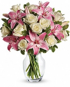 Always a Lady Lillies and Roses in Allen, TX | Lovejoy Flower and Gift Shop Always a Lady Lillies and Roses in Allen, TX | Lovejoy Flower and Gift Shop