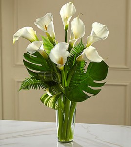 Always Adored Calla Lily Bouquet In Vancouver Bc Paradise Garden Always Adored Calla Lily Bouquet