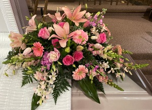Always Adored Casket Spray FD-60