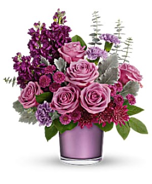 ALWAYS AMETHYST FLOWER ARRANGEMENT