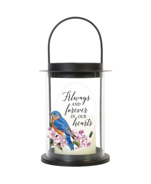 Always And Forever Cylinder Lantern Gift Item