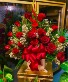 Always and Forever Red Rose Basket 