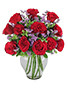 Always and Forever Garden Roses Bouquet