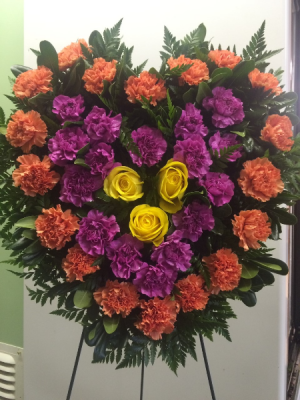 Always in my Heart Standing Floral Tribute in Red Lake, ON | FOREVER GREEN GIFT BOUTIQUE Always in my Heart Standing Floral Tribute in Red Lake, ON | FOREVER GREEN GIFT BOUTIQUE