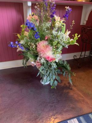 Always In Our Heart Stand Alone Arrangement Or To Accompany Table Wreath