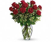 Always On My Mind Red Roses Vased